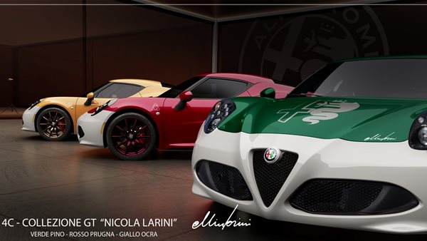 Δείτε τις συλλεκτικές Alfa Romeo 4C Collezione GT "Nicola Larini"
