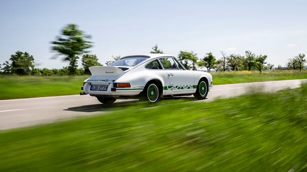 1972 Porsche 911 Carrera RS 2.7: Driven