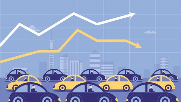 Το παράδοξο της Ευρώπης: ενώ αυξάνονται τα αυτοκίνητα μειώνονται τα χιλιόμετρα