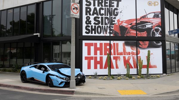 Μια τρακαρισμένη Lamborghini φτάνει για να σταματήσουν οι κόντρες αυτοκινήτων;