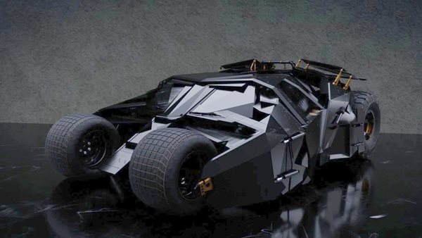 Πόσο κοστίζει ένα πιστό αντίγραφο του Batmobile Tumbler