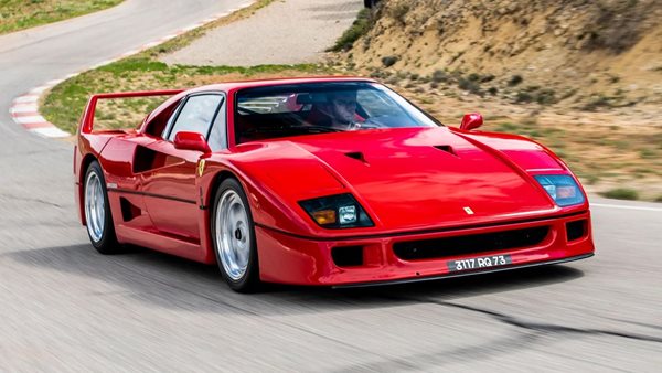 Σε δημοπρασία η Ferrari F40 του Alain Prost-Δεν την οδήγησε ποτέ