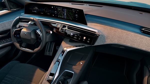 Η νέα γενιά του i-Cockpit της Peugeot είναι μια ενιαία οθόνη 21 ιντσών