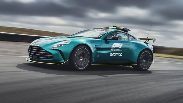 F1: Η Aston Martin αλλάζει αυτοκίνητο ασφαλείας στην Ολλανδία