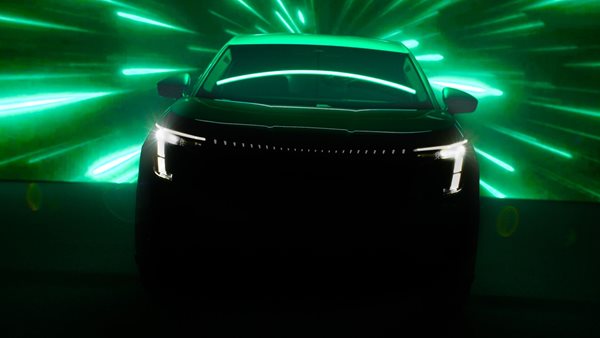 Teaser της Skoda για το νέο της ηλεκτρικό 7θέσιο SUV