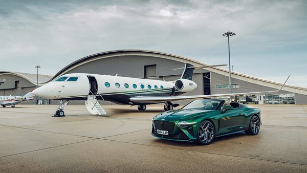 Περιβάλλον Bentley και κατά τη διάρκεια της πτήσης