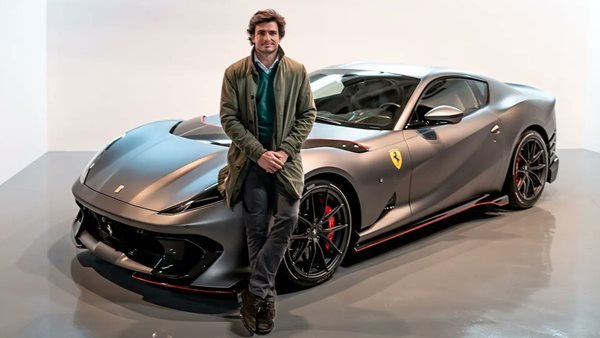 Άκου τον ήχο της Ferrari 812 Competizione του Carlos Sainz