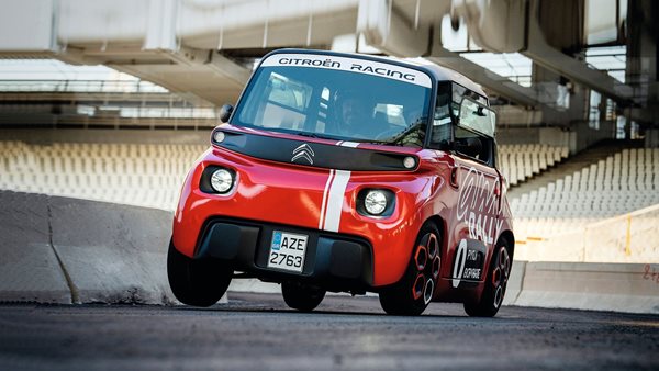 Με Citroen Ami στην OAKA Super Stage EKO Rally Acropolis