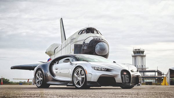 Η Bugatti Chiron εκεί που τολμούν μόνο διαστημικά λεωφορεία