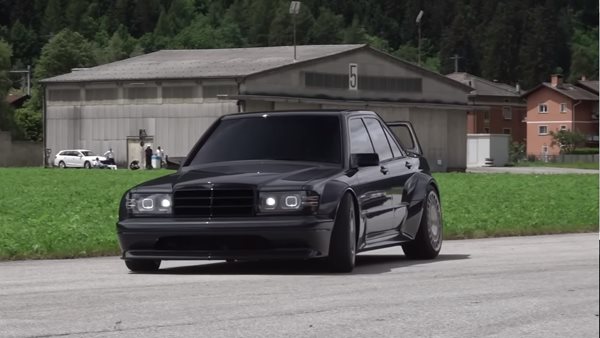 To restomod της Mercedes 190E έχει τον σωστό ήχο (video)