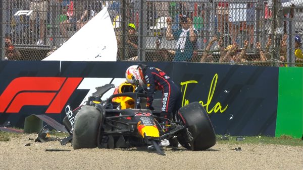 F1 GP Εμίλια Ρομάνια: Δείτε την τρομακτική σύγκρουση του Tsunoda