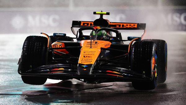 F1 GP Λας Βέγκας Κατατακτήριες: Άνετα ο Norris στην βροχή