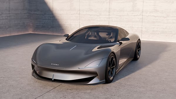 To ηλεκτρικό Karma Kaveya σημαίνει την επανεκκίνηση της φίρμας