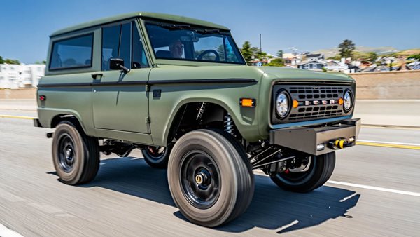Το restomod Bronco της Icon είναι χάρμα οφθαλμών