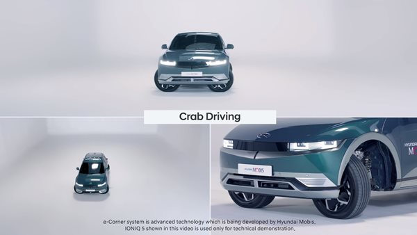 Video: Το e-Corner της Hyundai αλλάζει το παρκάρισμα