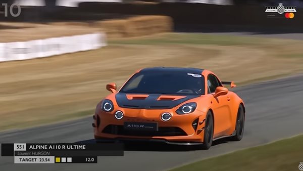 Αυτά ήταν τα 10 ταχύτερα αυτοκίνητα στο φετινό Goodwood (video)