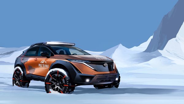 Από τον Αρκτικό κύκλο στην Ανταρκτική με Nissan Ariya