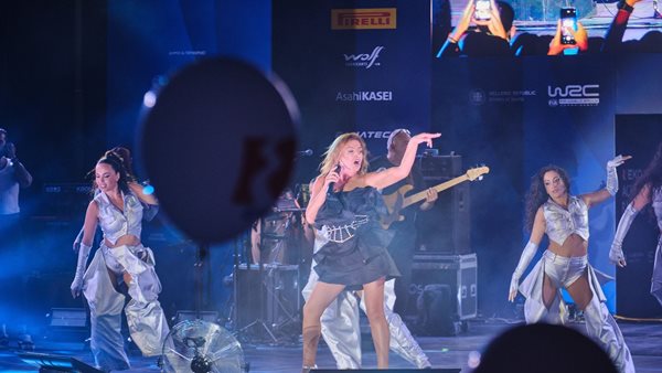 Η Έλενα Παπαρίζου γιόρτασε την 2η συμμετοχή της σε Ράλλυ Ακρόπολις