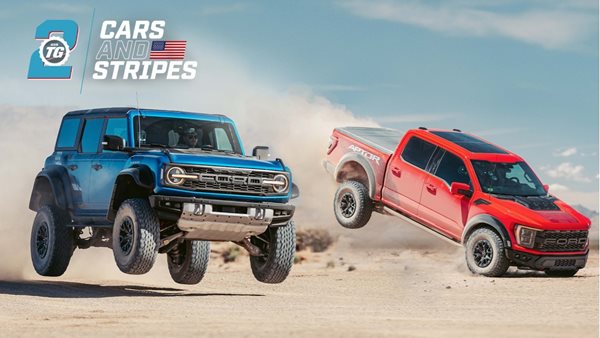 Video: Άγρια απόλαυση με Ford Bronco Raptor ενάντιον Ford F-150 Raptor R
