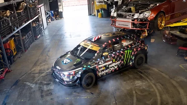 Πόσος χώρος αρκεί στον Ken Block για donuts;