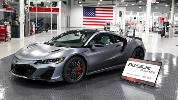 Αυτό είναι το τελευταίο Honda NSX-ολοκληρώθηκε η παραγωγή του