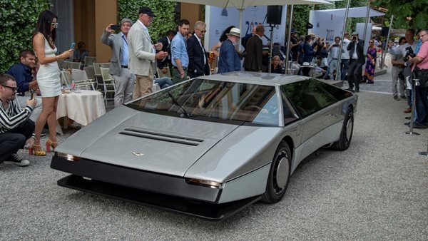 H Aston Martin Bulldog εντυπωσίασε στη Villa d'Este