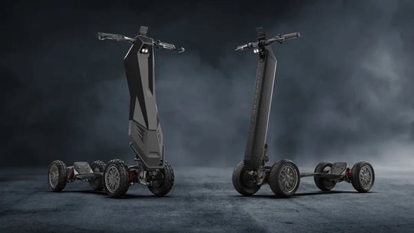 Dragonfly Hyperscooter: Τετρακίνητο off road πατίνι