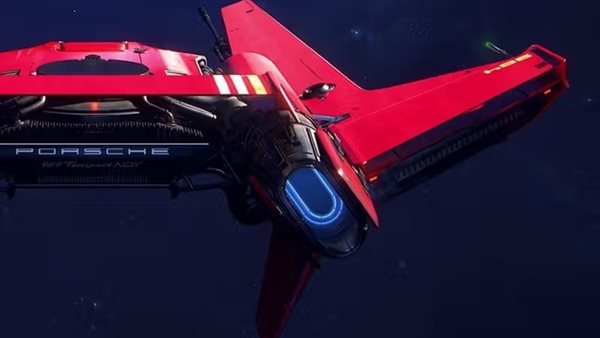 Αυτό είναι το διαστήμοπλοιο που σχεδίασε η Porsche για video game