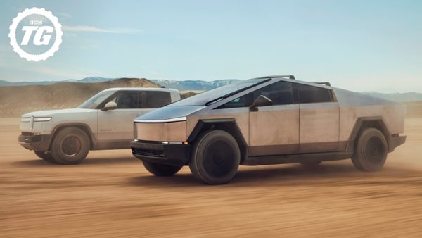 Video: Κόντρα Tesla Cybertruck εναντίον Rivian R1T στην ευθεία