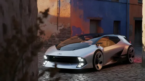 Αυτό το ηλεκτρικό πρωτότυπο της Lexus σχεδιάστηκέ με τη βοήθεια ΑΙ