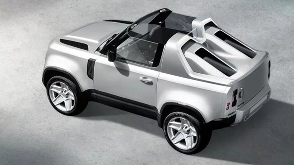 Το διθέσιο cabrio Defender είναι μια στιγμή παραφροσύνης