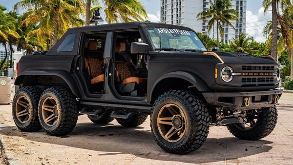Ford Bronco 6x6: Κρατήσου γιατί δεν έχει ούτε πόρτες