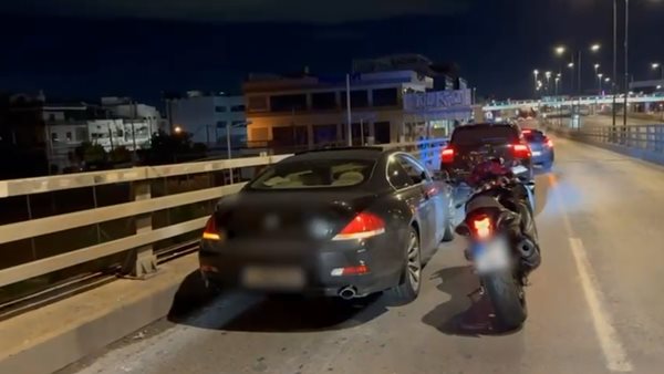 Η αστυνομία συνέλαβε μεθυσμένο να κινείται με 206 km/h στη Συγγρού (video)
