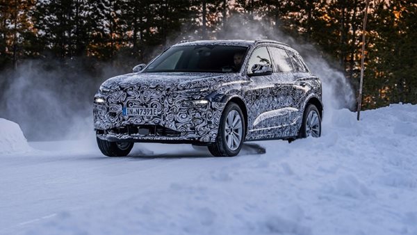 Αυτό είναι το πρωτότυπο Audi Q6 e-tron που δοκιμάζεται στο κρύο