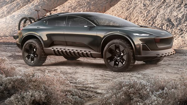 Το Audi activesphere είναι αυτόνομο, ηλεκτρικό κουπέ SUV που γίνεται pick up