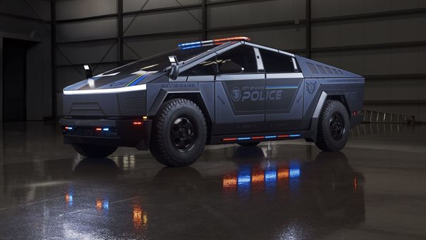 Δείτε το πρώτο Tesla Cybertruck για την αστυνομία
