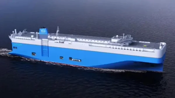 Αυτό το πλοίο-θηρίο της BYD μπορεί να μεταφέρει 7.000 αυτοκίνητα (video)