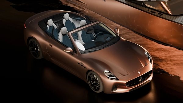 Αυτή είναι η Maserati GranCabrio Folgore, είναι ηλεκτρική και την διαφημίζει ο Damiano David των Maneskin