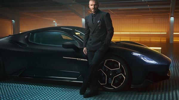 O David Beckham παρουσίασε την Maserati MC20 Notte