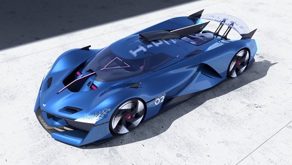 Το επαναστατικό Alpine Alpenglow πάει Le Mans με V6 κινητήρα υδρογόνου (εικόνες)