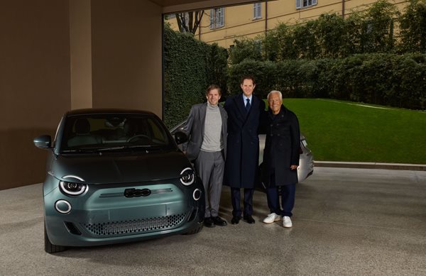 Μάντεψε ποιος πήρε τα πρώτα συλλεκτικά Fiat 500e Giorgio Armani