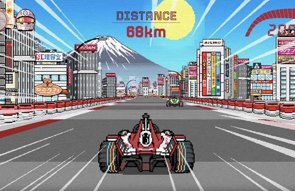 H Nissan έβγαλε δικό της ρετρό videogame με αγώνες-Μπορείς να το παίξεις δωρεάν