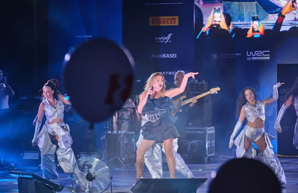 Η Έλενα Παπαρίζου γιόρτασε την 2η συμμετοχή της σε Ράλλυ Ακρόπολις