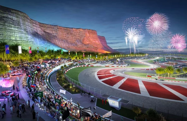 Δείτε την νέα "διαστημική" πίστα Formula 1 στη Σαουδική Αραβία (εικόνες)