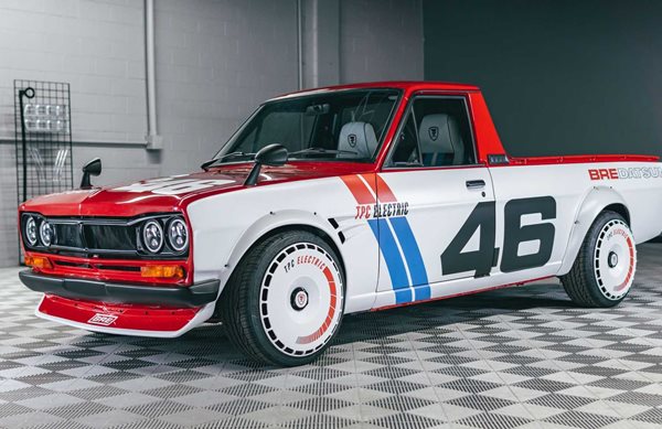 Ηλεκτρικά καρπούζια: Nissan Sunny pick up με καρδιά Leaf