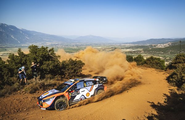 ΕΚΟ Ράλλυ Ακρόπολις 2025: Τα καλύτερα σημεία στις ειδικές του Σαββάτου