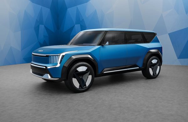 Μίνι αποκάλυψη για το ηλεκτρικό SUV KIA EV9 (video)