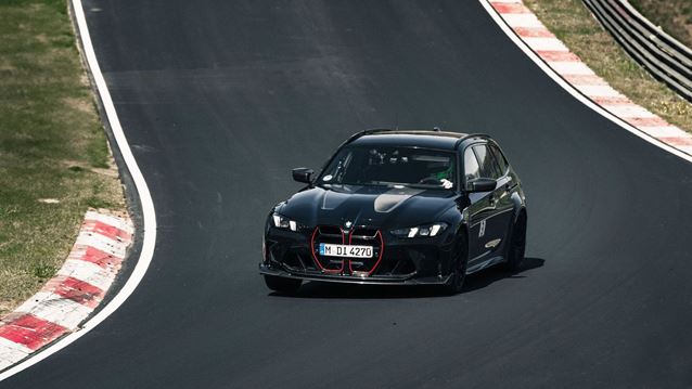Η BMW M3 CS Touring μόλις έγινε το ταχύτερο station wagon στο Nurburgring