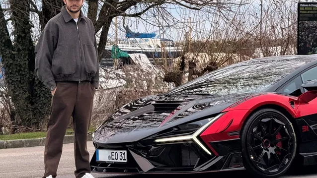 Πρώτη βόλτα του Esteban Ocon με τη Lamborghini της Mansory και συνοδηγό τη σύντροφό του