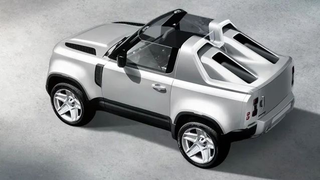 Το διθέσιο cabrio Defender είναι μια στιγμή παραφροσύνης